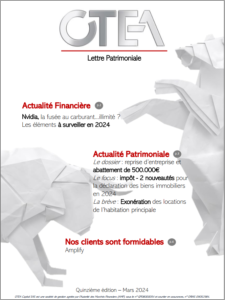 Lettre Patrimoniale - mars 2024